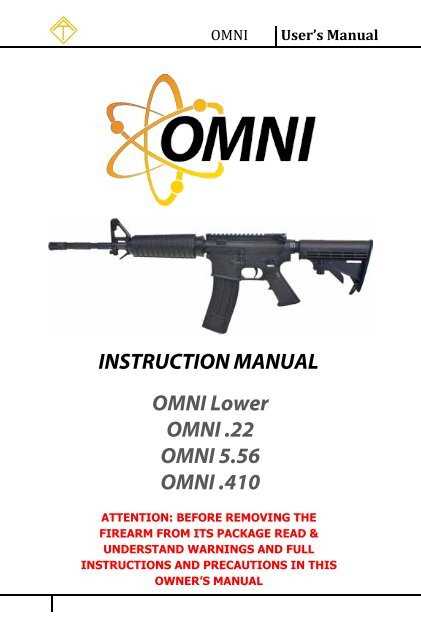 omni mount instruction manual