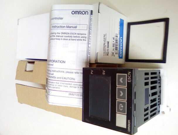 omron e5cn instruction manual