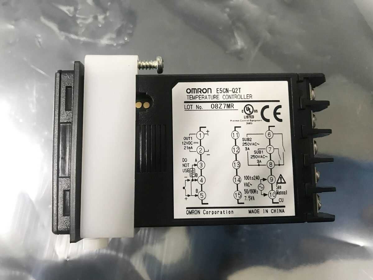 omron e5cn instruction manual