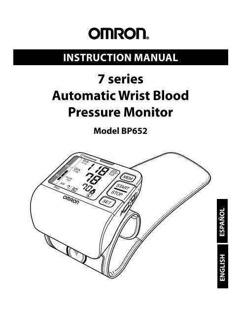 omron manual blood pressure monitor instructions