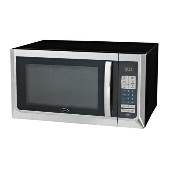 oster microwave instruction manual
