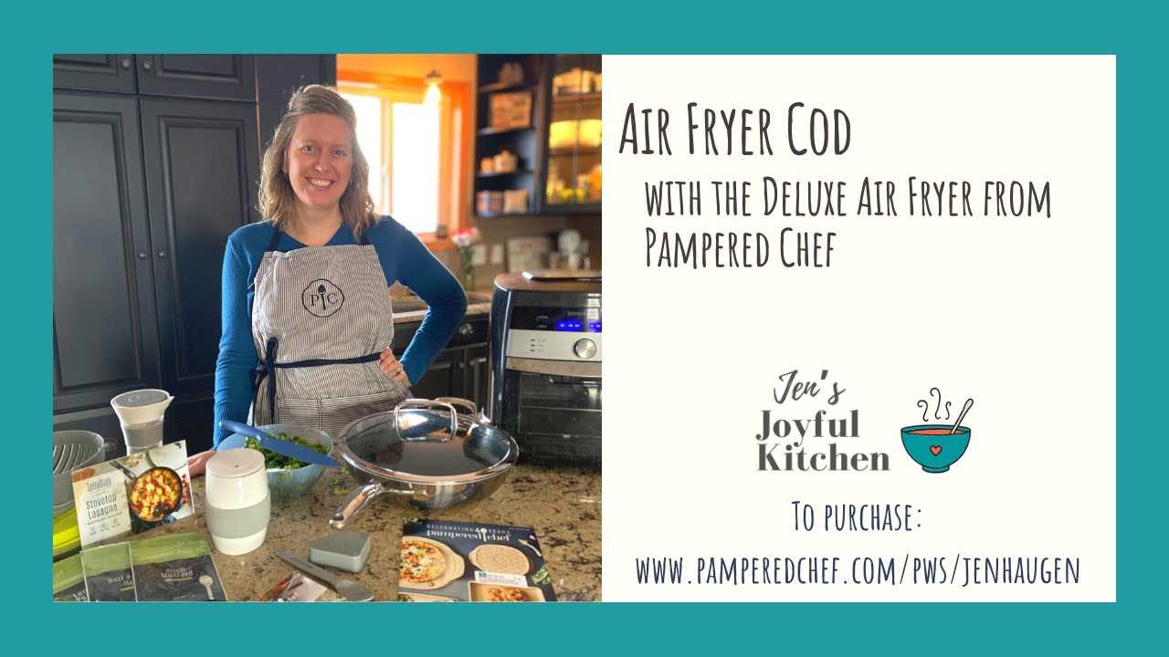 pampered chef air fryer instruction manual