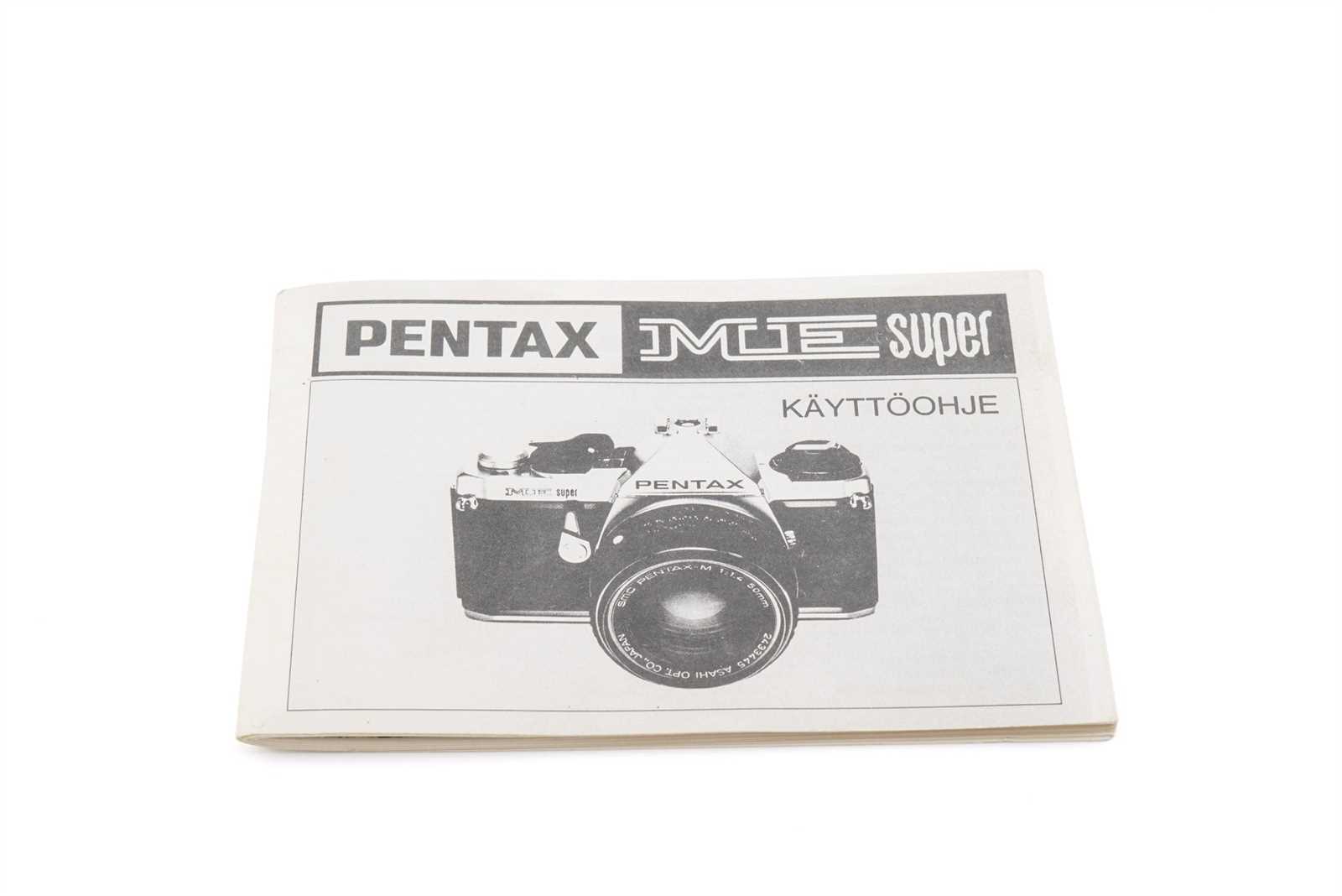 pentax k s2 instruction manual