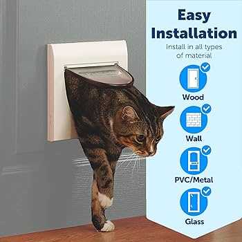 petsafe cat flap instruction manual