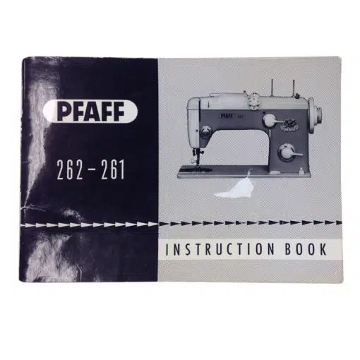 pfaff 260 sewing machine instruction manual