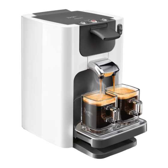 philips senseo coffee maker instruction manual