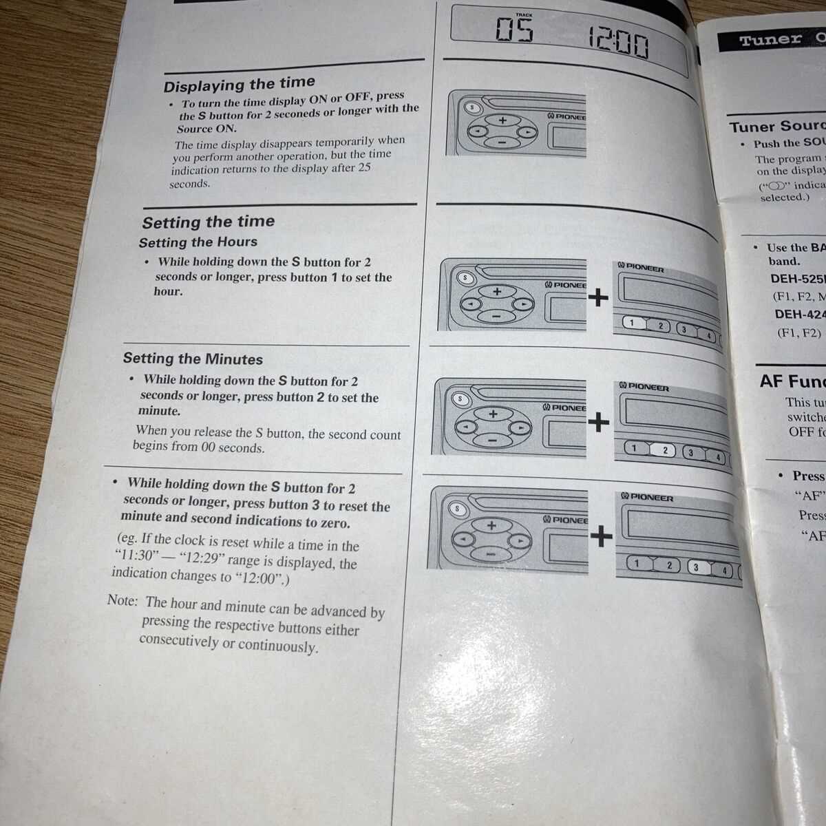 pioneer radio instruction manual