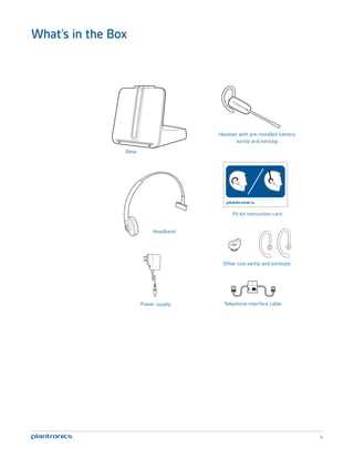 plantronics cs540 instruction manual