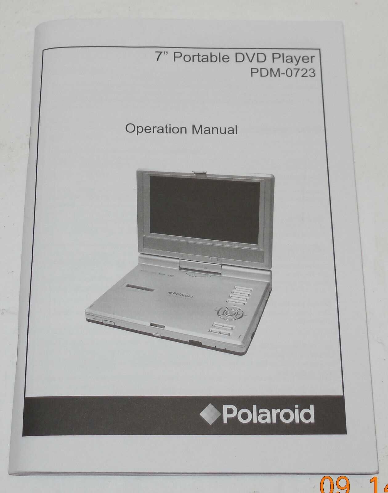 polaroid tv dvd combo instruction manual