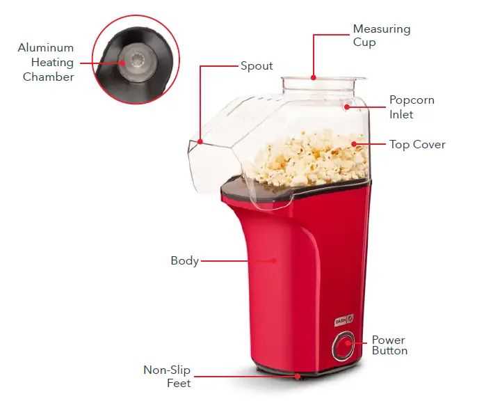 popcorn machine instruction manual