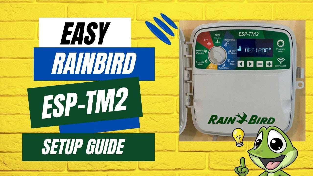 rain bird esp tm2 instruction manual