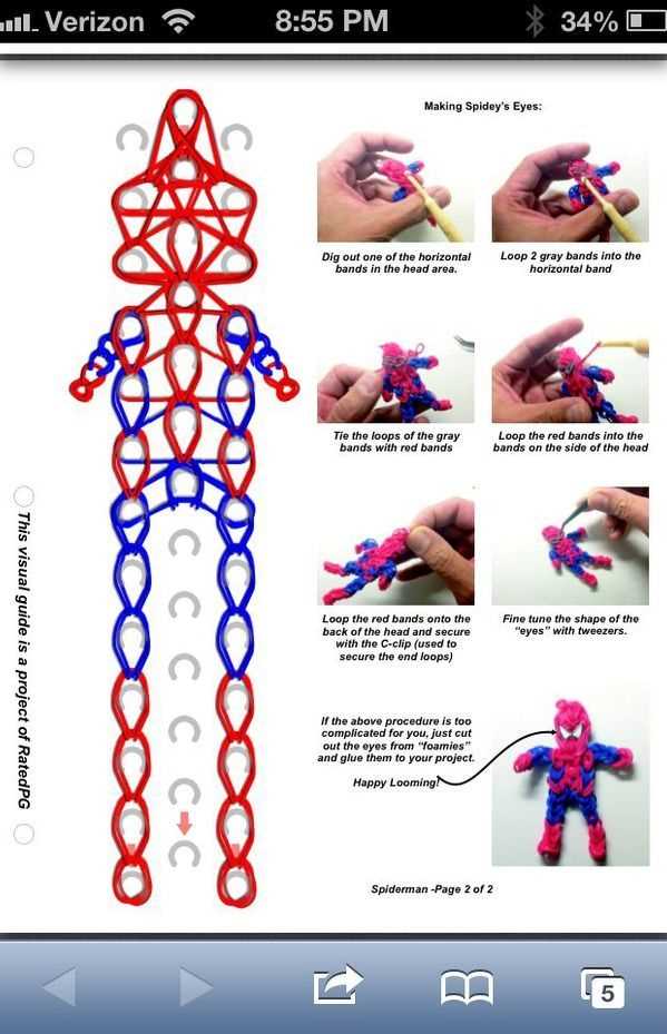 rainbow loom instruction manual