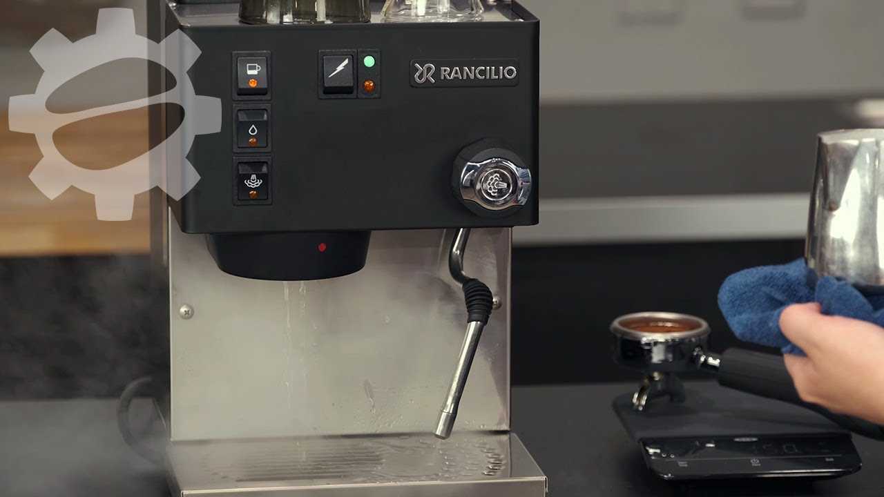 rancilio silvia espresso machine instruction manual