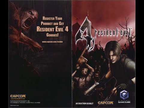 resident evil 4 instruction manual