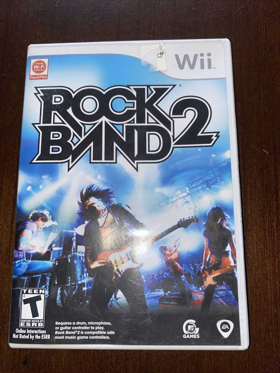 rock band 2 instruction manual