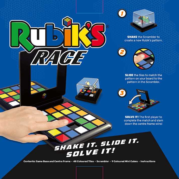 rubiks race instruction manual