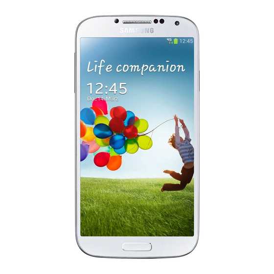 samsung galaxy s4 instruction manual