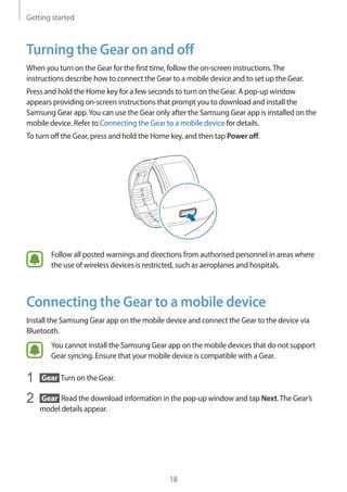 samsung gear s instruction manual