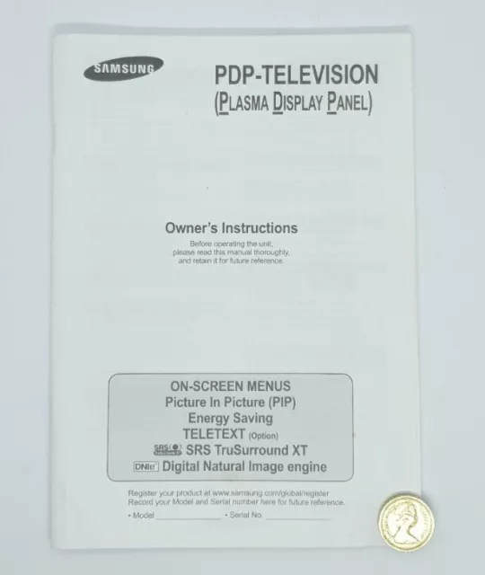 samsung instruction manual for tv