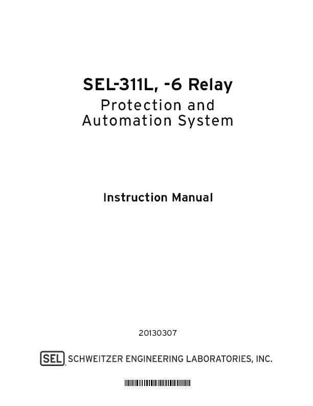 sel 311l instruction manual