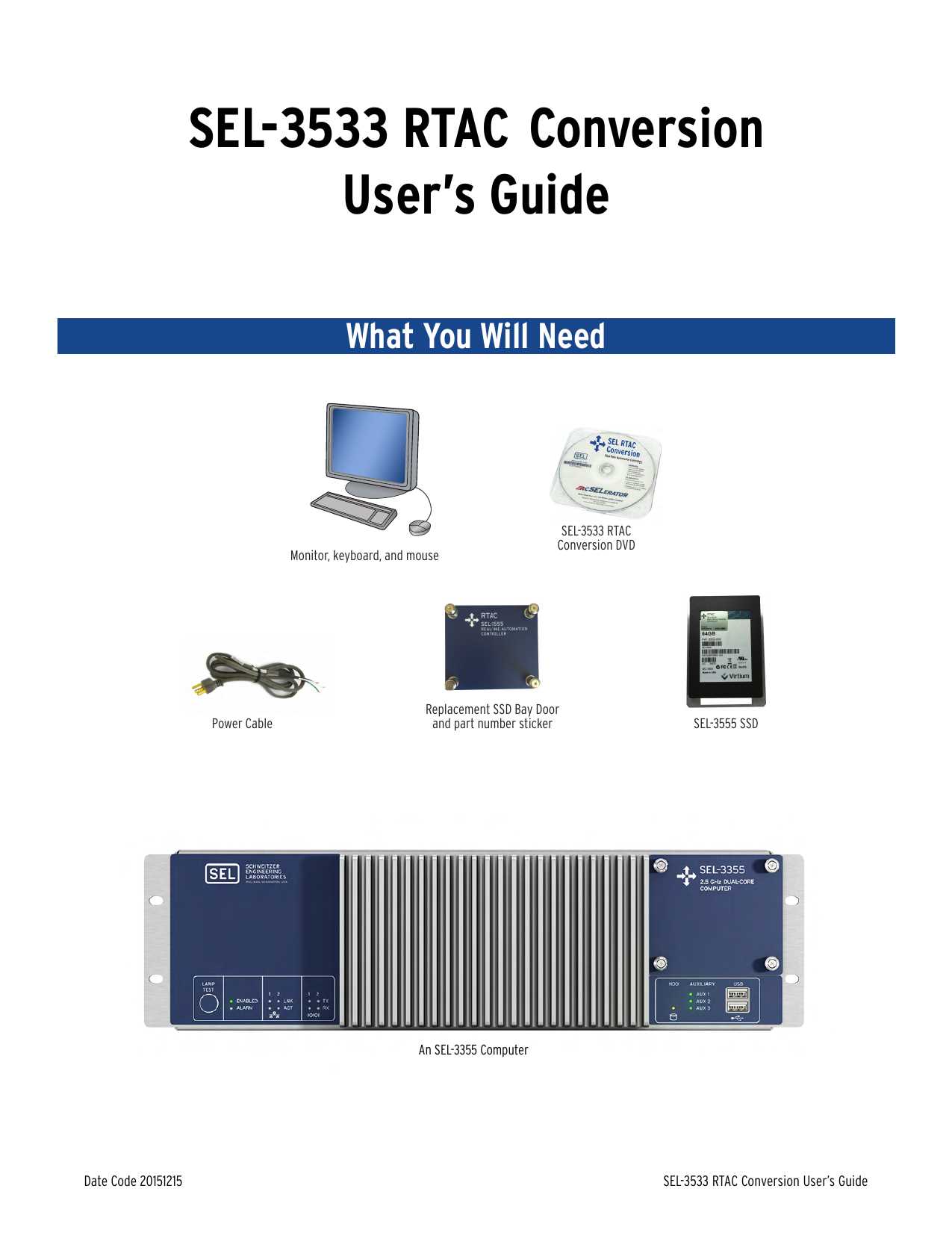 sel 3555 instruction manual