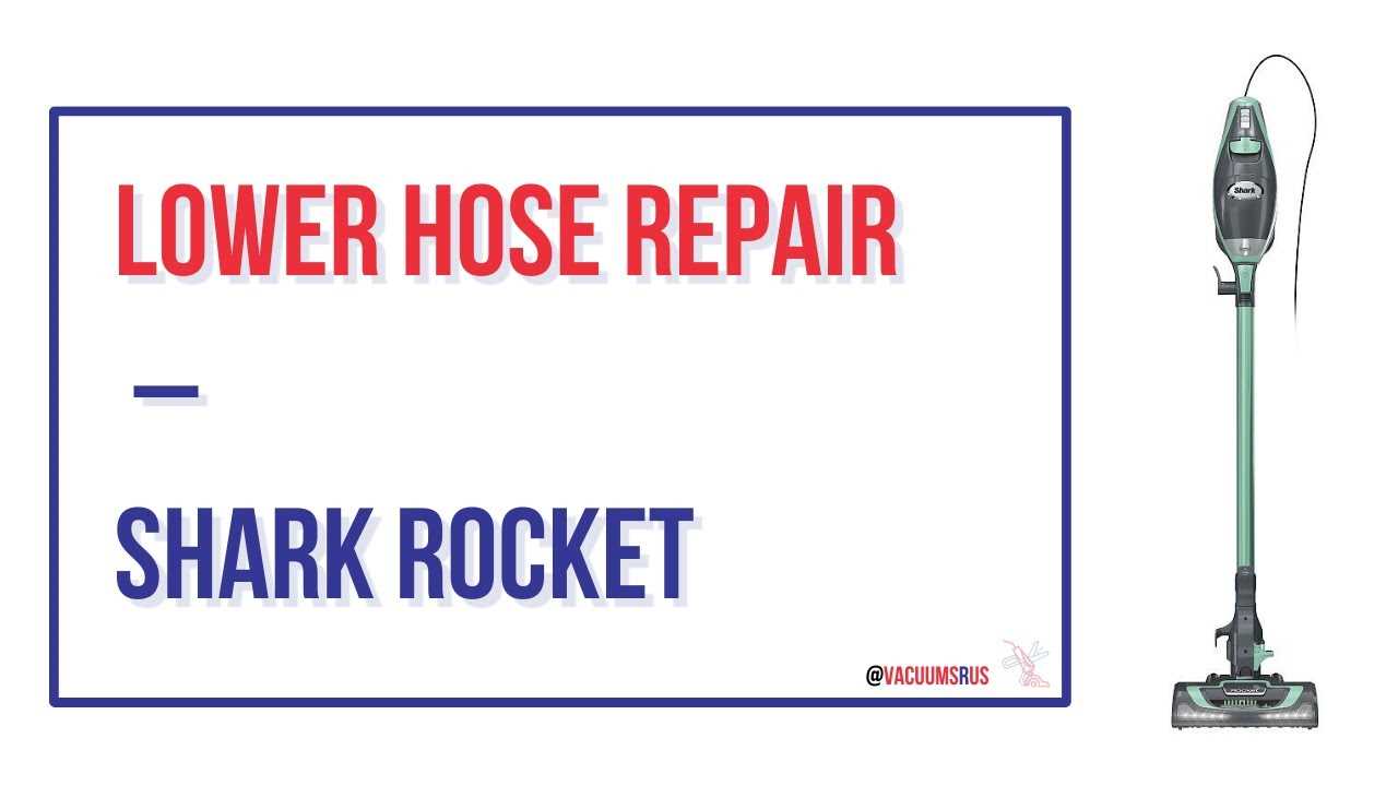 shark rocket vacuum instruction manual