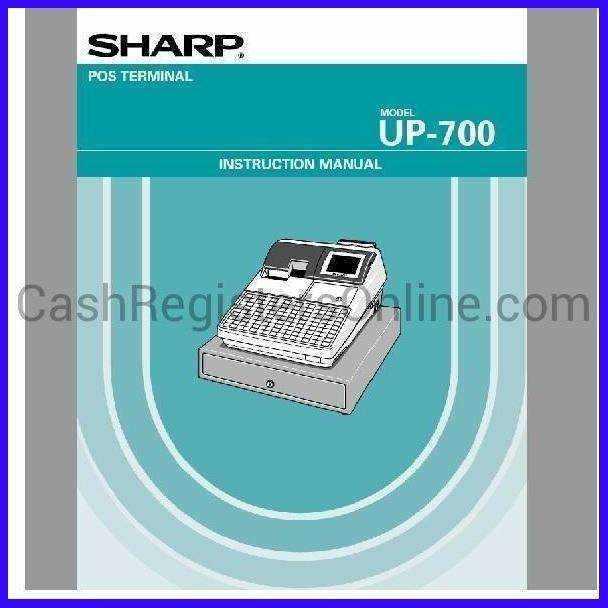 sharp xe a203 instruction manual