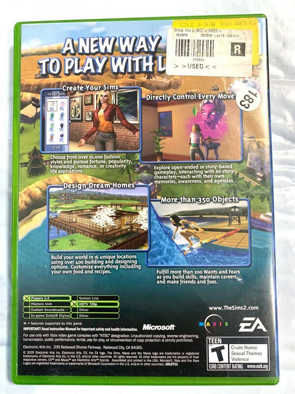 sims 2 instruction manual