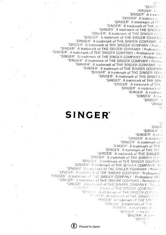 singer 6423 instruction manual