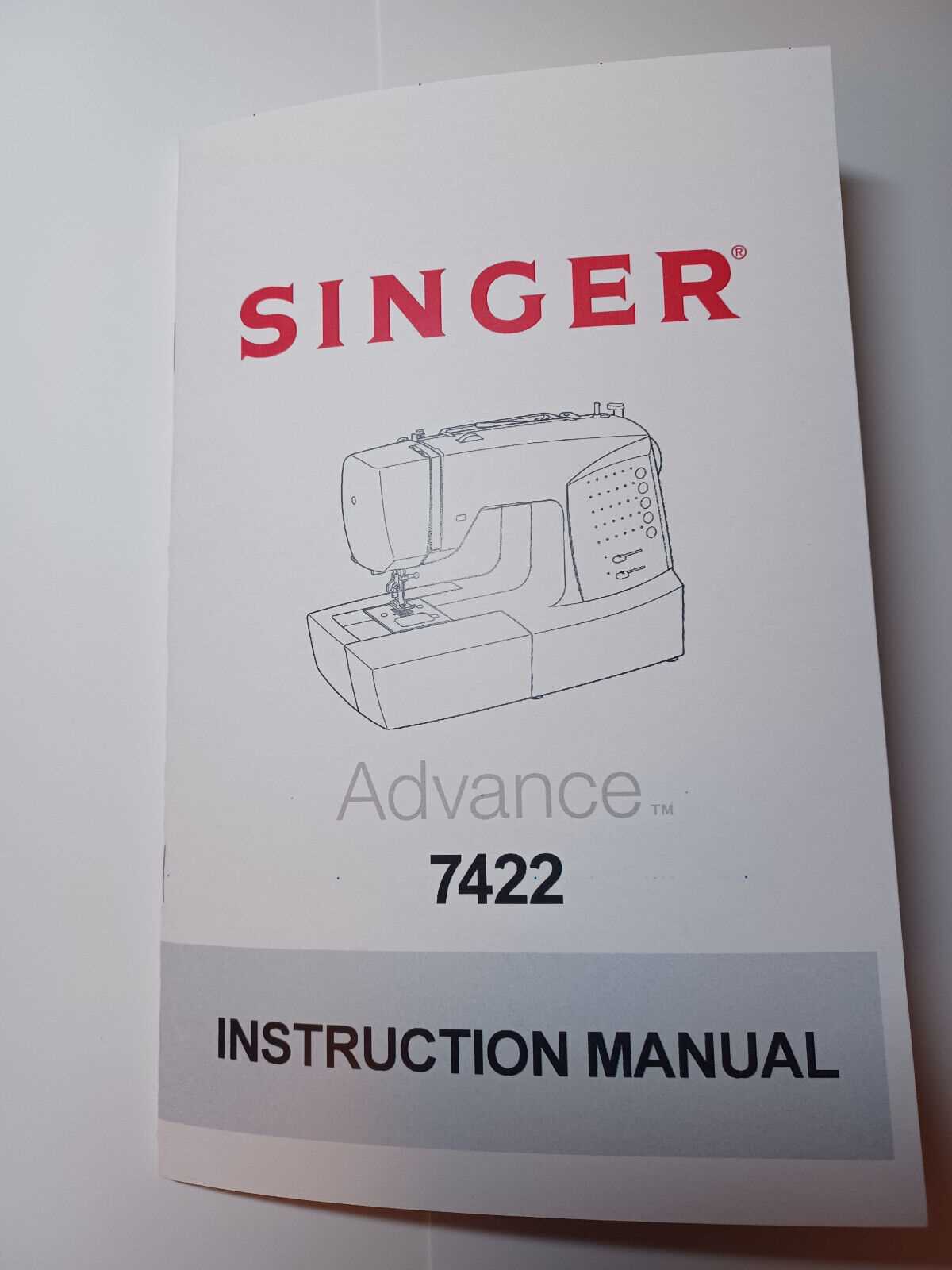 singer 7422 instruction manual