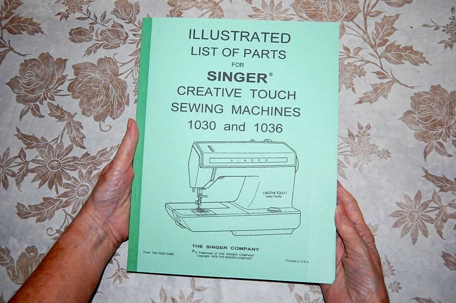 singer creative touch 1030 instruction manual