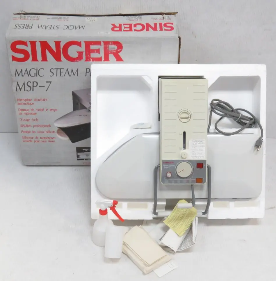 singer magic steam press 7 instruction manual