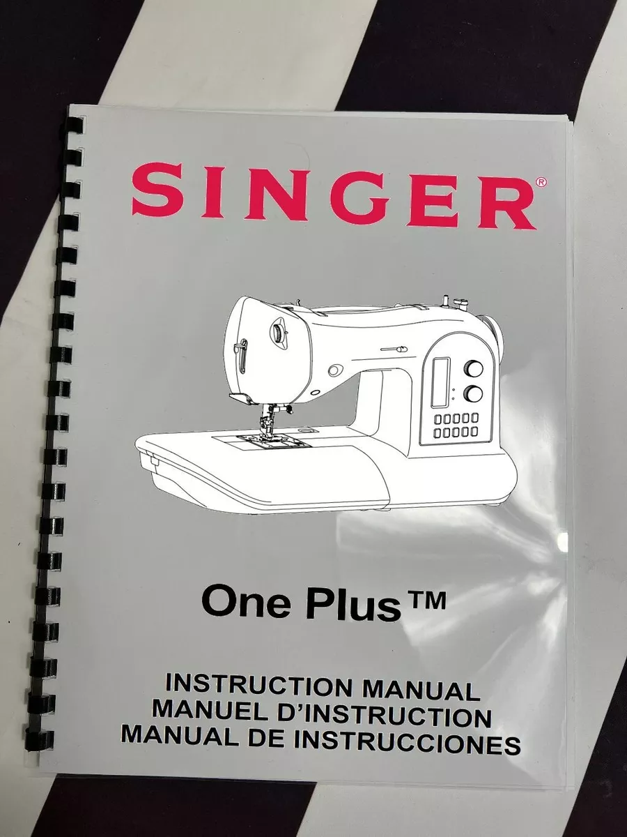 singer one plus instruction manual