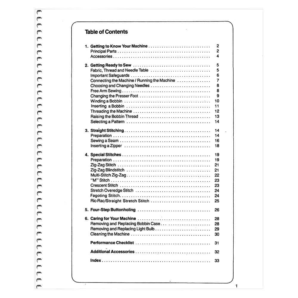 singer sewing machine model 6233 instruction manual