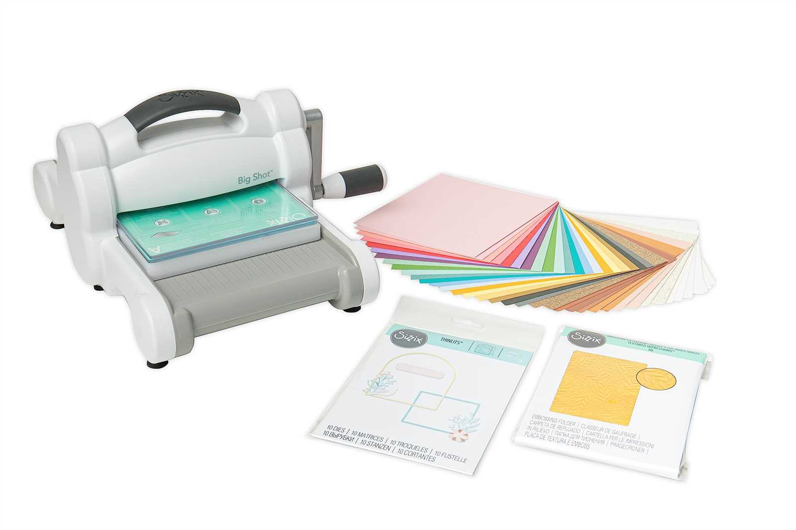 sizzix big kick instruction manual