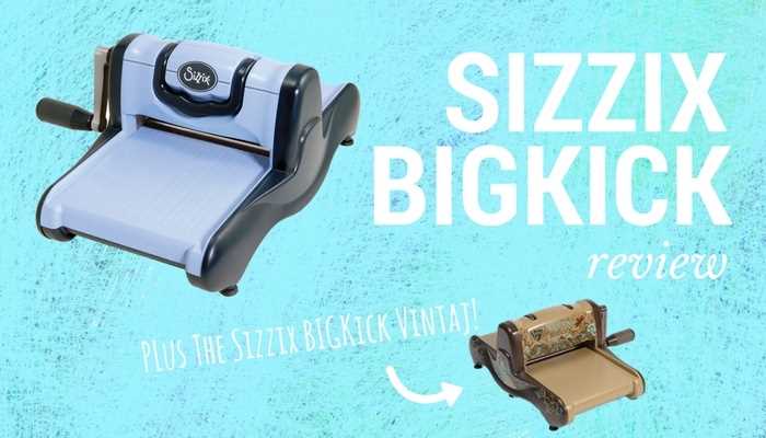 sizzix big kick instruction manual