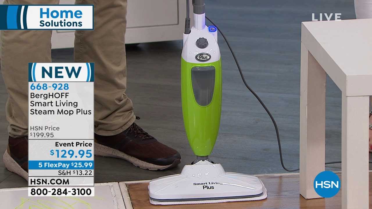 smart living steam mop instruction manual