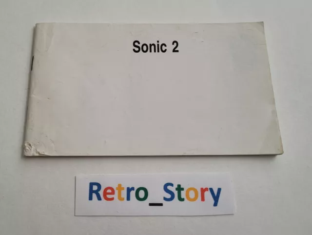 sonic 2 instruction manual