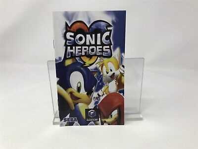 sonic heroes instruction manual