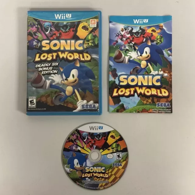 sonic lost world instruction manual