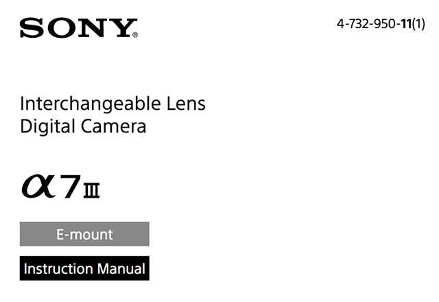 sony digital camera instruction manuals