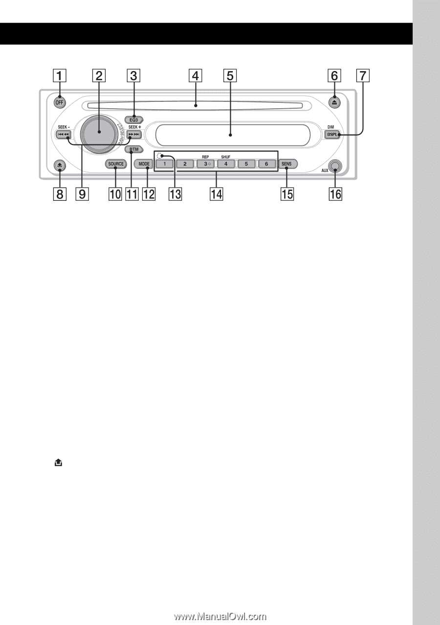 sony xplod instruction manual