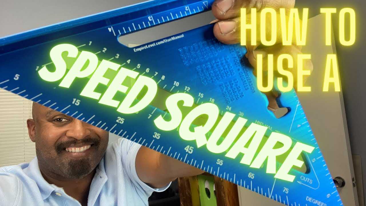 speed square instructions manual