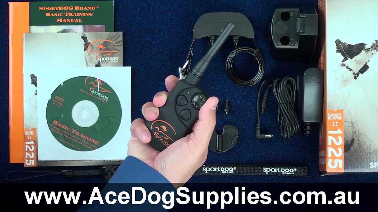 sportdog 10r instruction manual