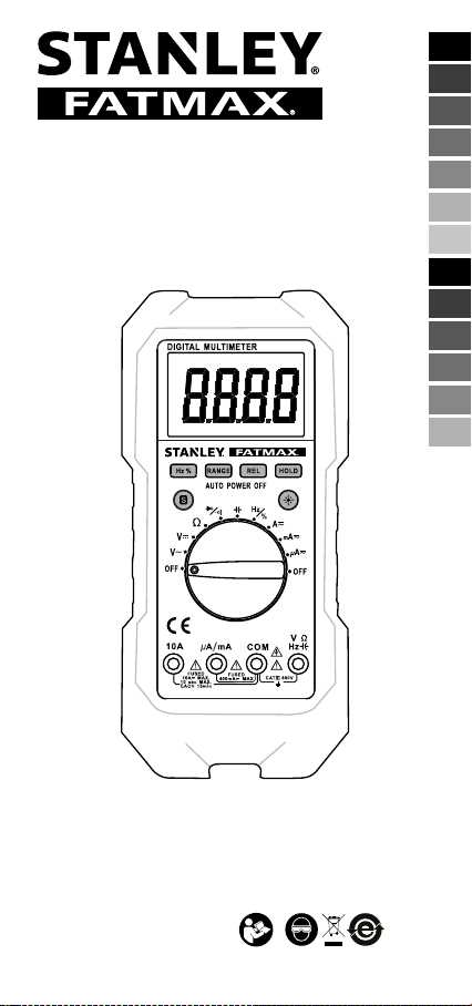 stanley fatmax instruction manual