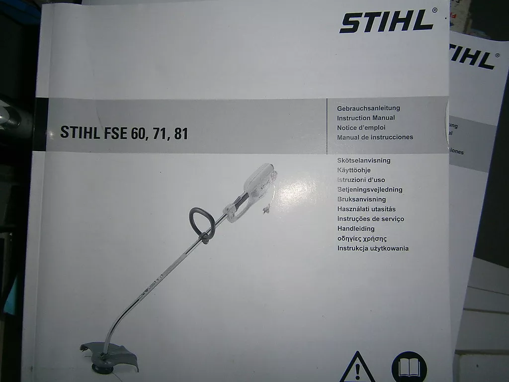 stihl fse 71 instruction manual