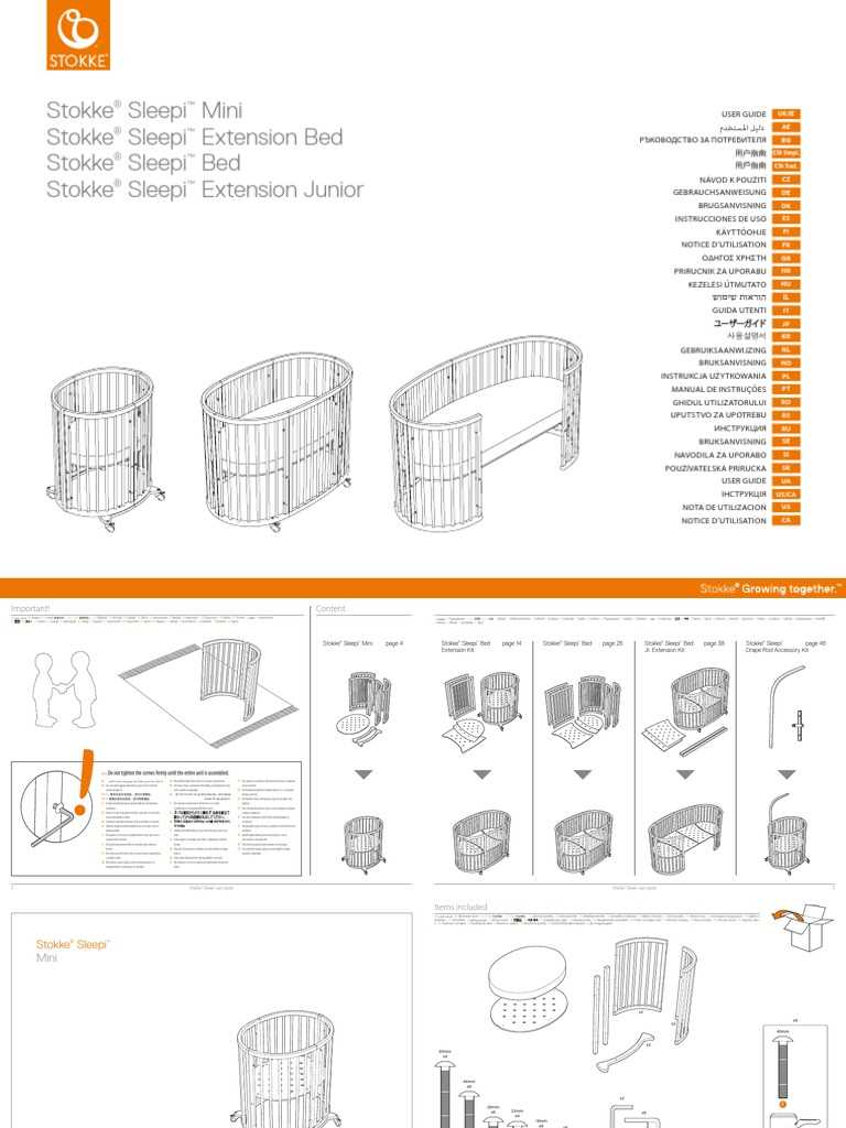 stokke sleepi instruction manual