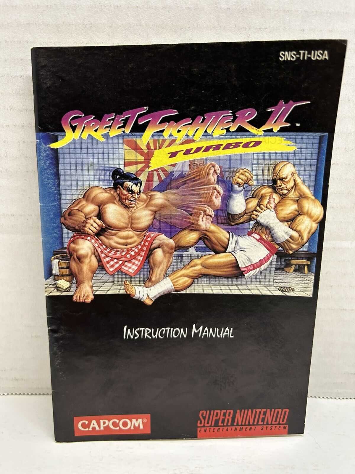 street fighter 2 instruction manual