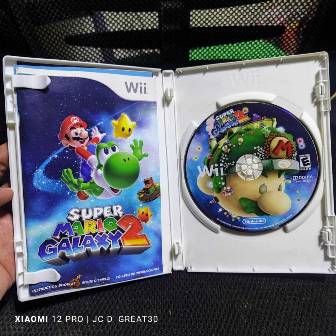 super mario galaxy instruction manual