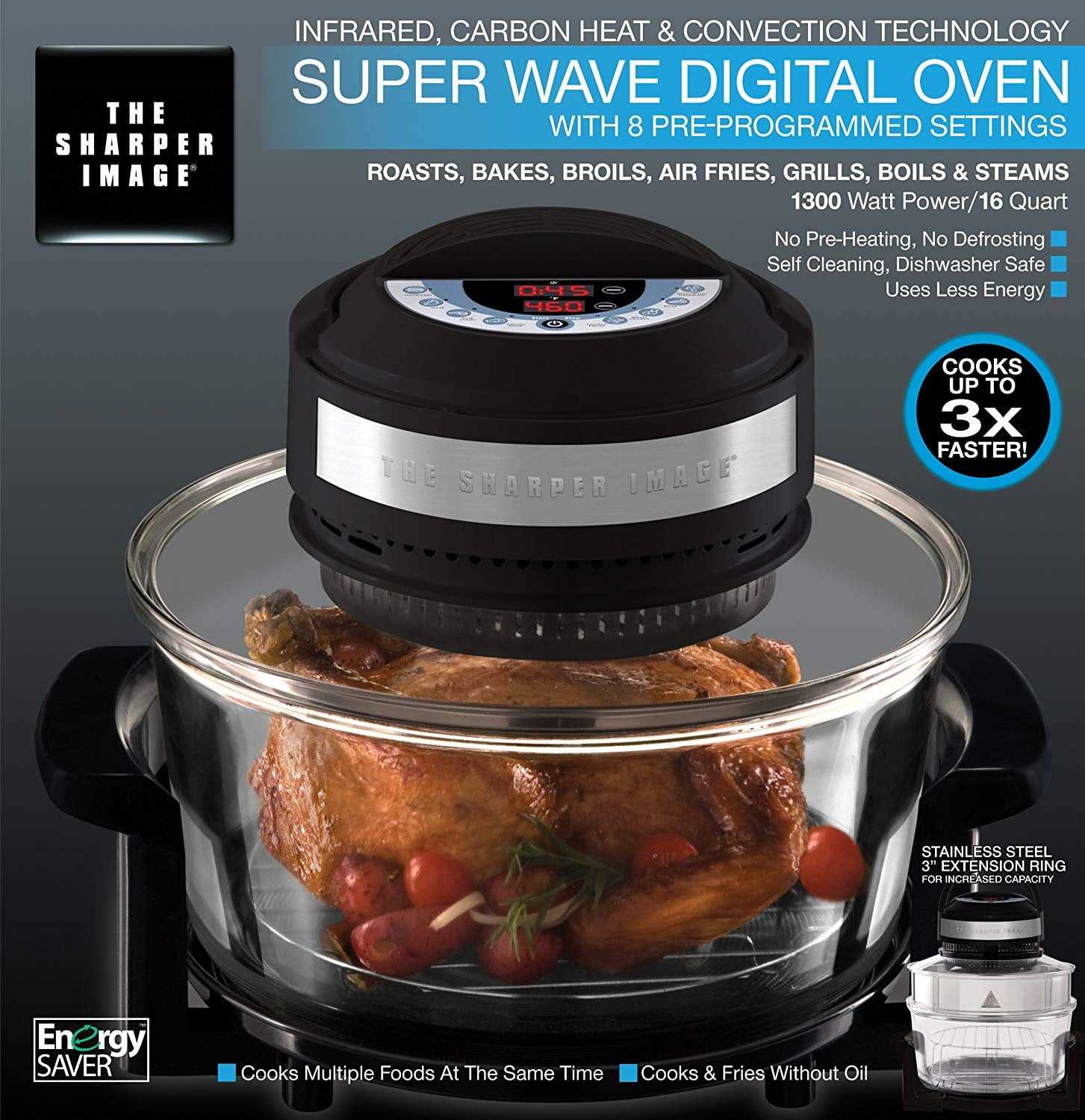 super wave oven instruction manual